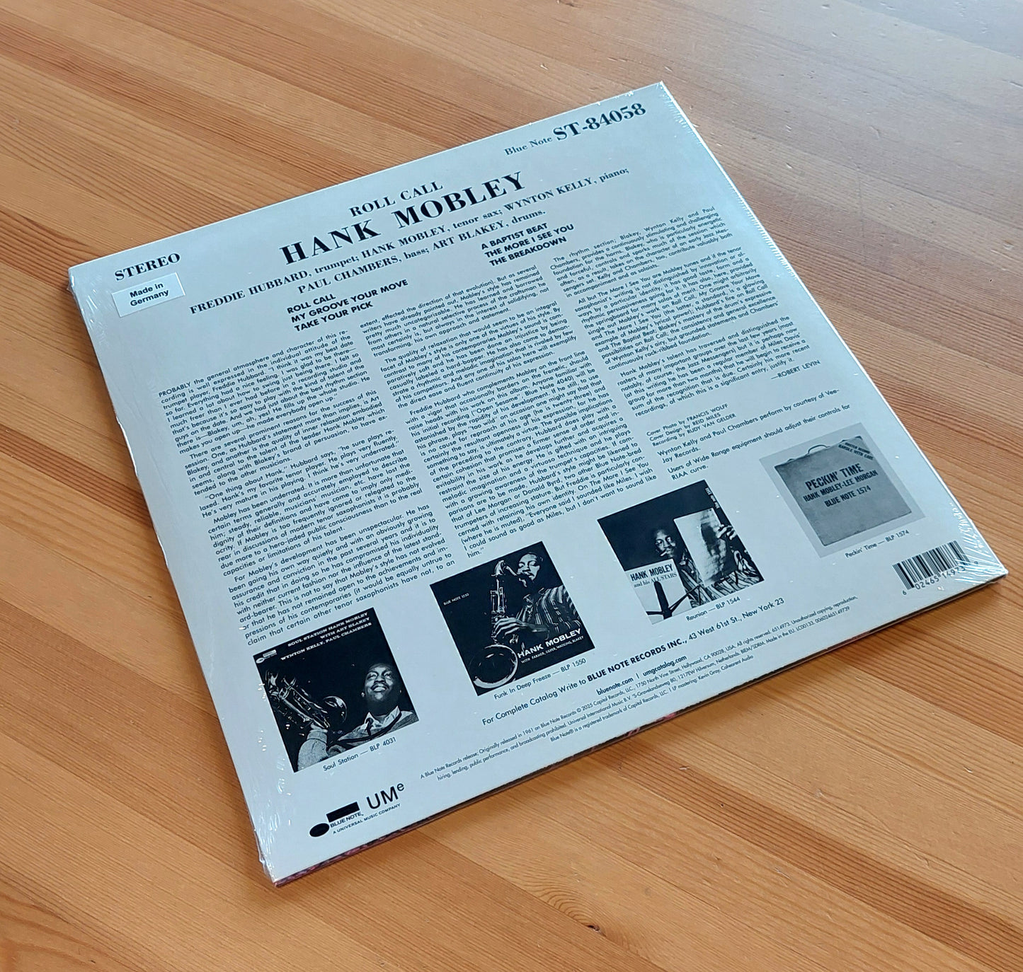 Hank Mobley – Roll Call (Blue Note Classic Series)