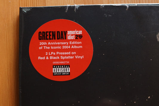 Green Day – American Idiot 20th Anniversary Deluxe Edition Color Rojo (2LP)